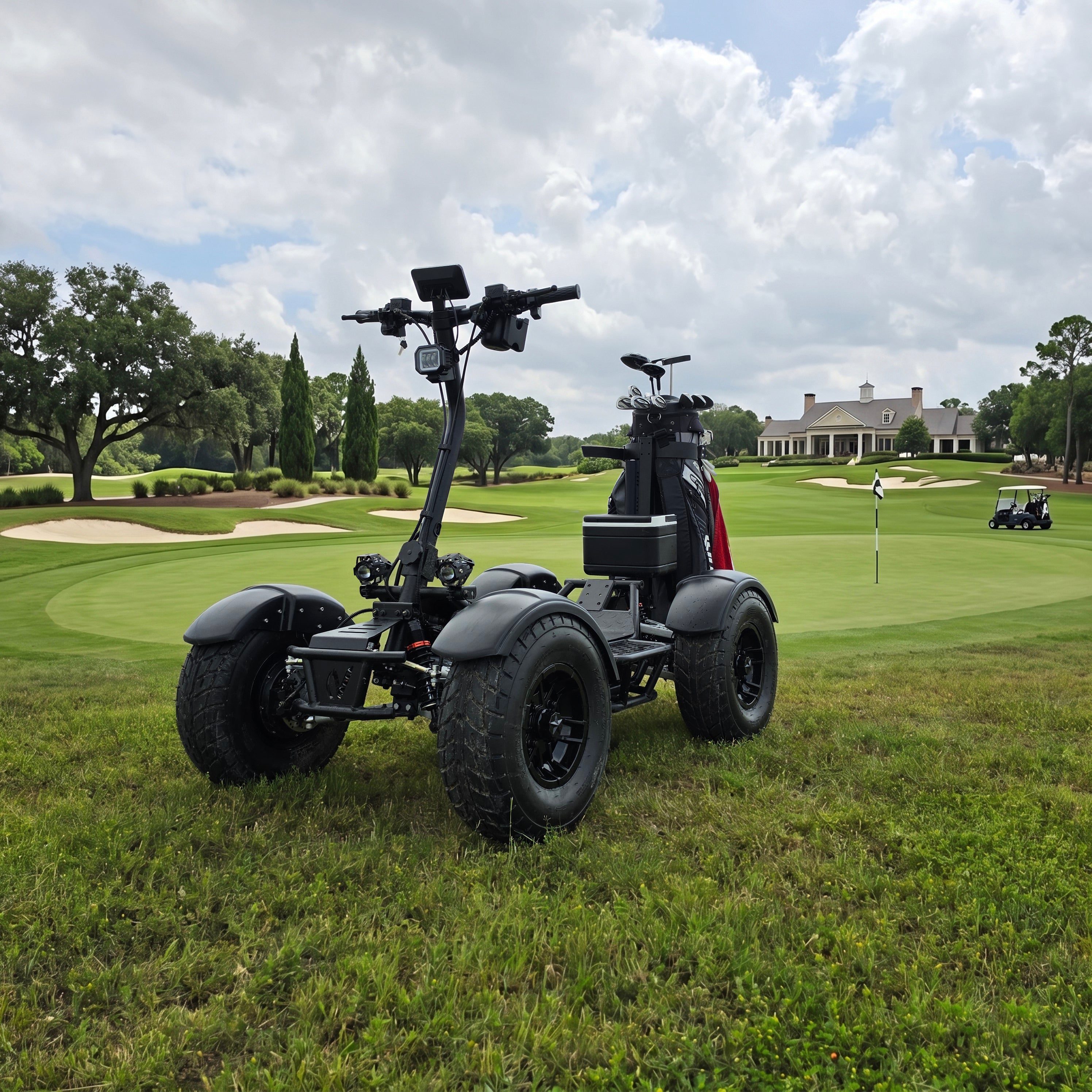 Golf Bag Rack | Tank Accessory