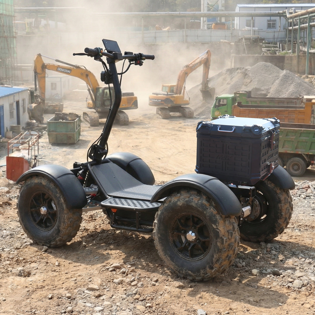 Locking Rear Box | Tank Construction Site Accessory